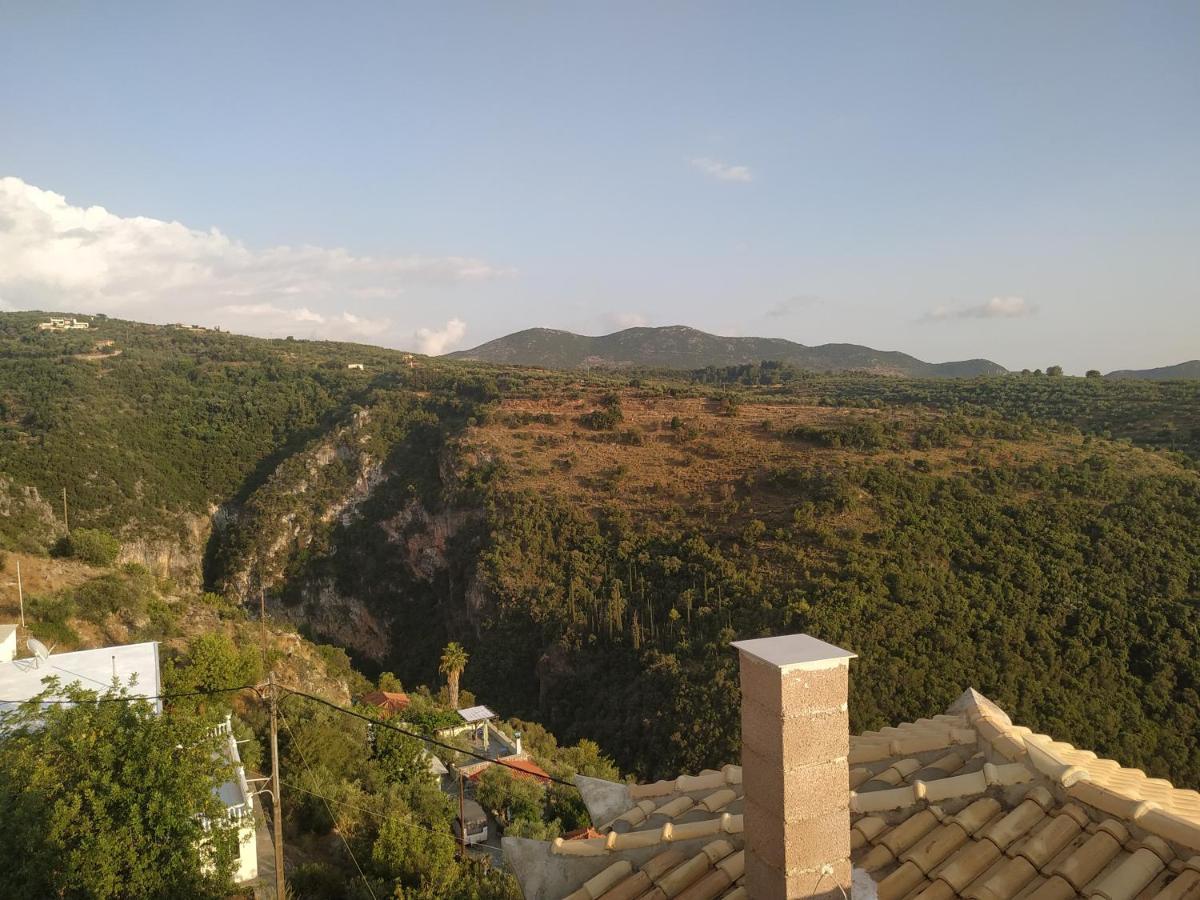 Papadeas Villas Megali Mantineia Exteriör bild
